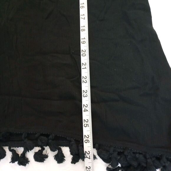 Loves Titch Hooded Poncho Fringe Edge Women's For the Beach and Pool One Size - Picture 10 of 11